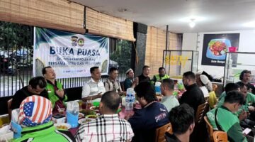 Buka Puasa Bareng Mitra Ojol, Polda Riau Pererat Silaturahmi dan Perkuat Solidaritas
