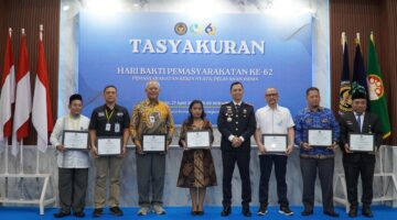 HBP ke-62, Rutan Kelas I Medan Wujudkan Pelayanan Prima melalui Apresiasi dan Aksi Sosial