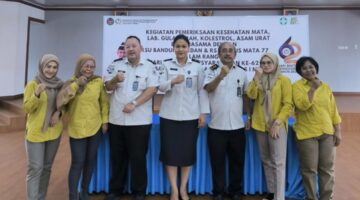 Pemeriksaan Kesehatan Terpadu HBP ke-62, 184 Petugas dan Ibu Dharma Wanita Ikuti Layanan di Lapas Kelas I Medan