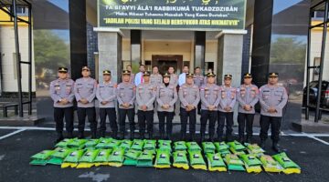 Kapolres Aceh Tenggara Salurkan Beras untuk Personel, Wujud Kepedulian Nyata dari Pimpinan