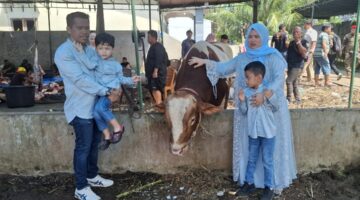 Allahuakbar… Allahuakbar… Allahuakbar Walillahilhamd, Ferdy Sanjaya Sembiring Tebar Keberkahan Idul Adha dengan Menyembelih 19 Sapi dan 2 Kambing untuk Masyarakat