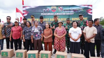 Jembatan Bailey Resmi Beroperasi, Pangdam I/BB Dorong Pemerataan Pembangunan hingga Pelosok