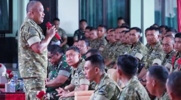 Pangdam I/BB Dampingi Wakasad Kunjungan Kerja ke Yonif TP 852/Arba Yudha Bhakti