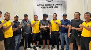 Satresnarkoba Polres Gayo Lues Tangkap Pengedar Sabu, Amankan 19 Paket Narkotika Seberat 4,34 Gram